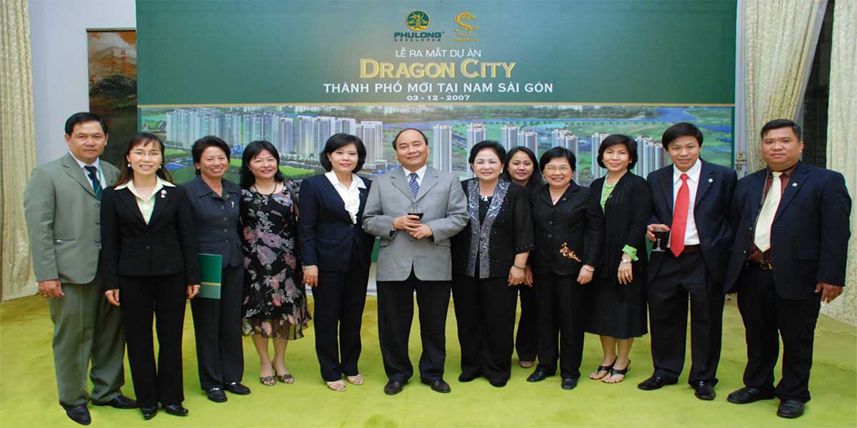 Thủ tướng tham dự lễ ra mắt Khu đô thị Dragon City Phú Long