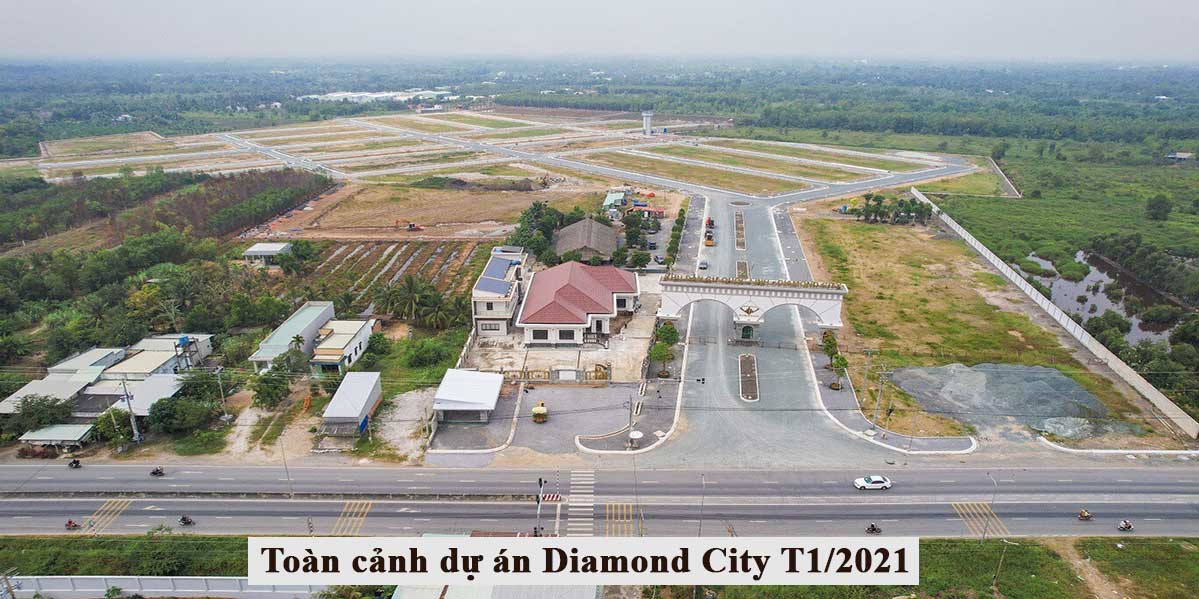 Toàn cảnh dự án Diamond City T1-2021