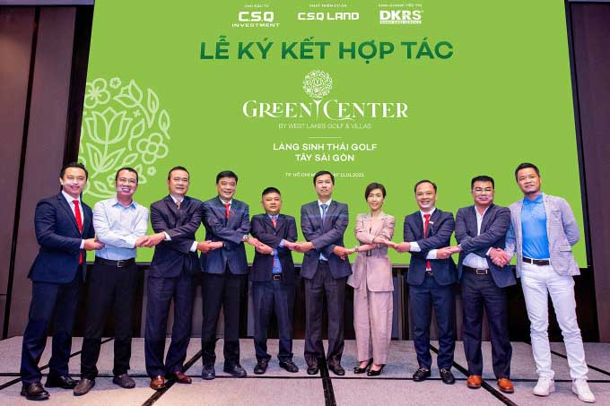 Lễ kí kết hợp tác giữa các đối tác dự án làng sinh thái Golf Tây Sài Gòn