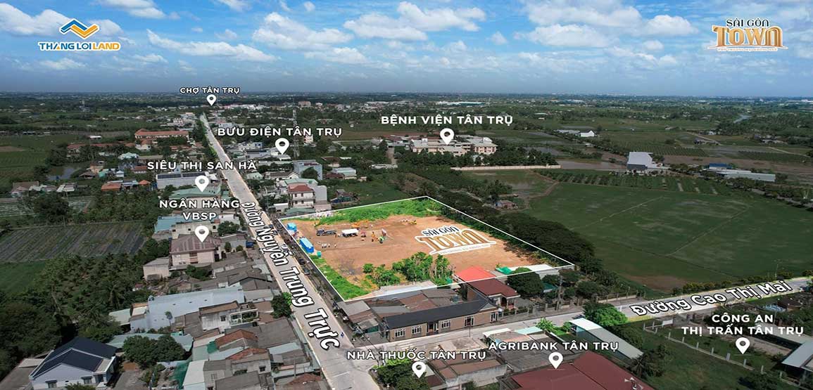 Hiện trạng thực tế dự án Saigon Town Thắng Lợi