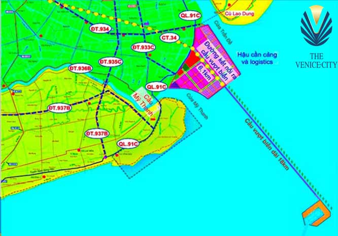Quy hoạch cảng biển Trần Đề Sóc Trăng